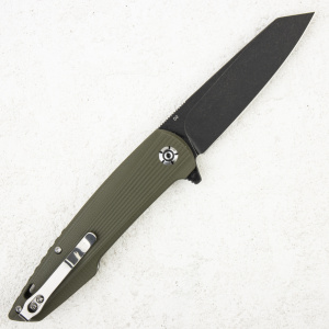 Нож QSP Phoenix, D2 Blackwash, G10 Green - складной туристические ножи из стали Нож QSP Phoenix, D2 Blackwash, G10 Green - складной туристические ножи из стали