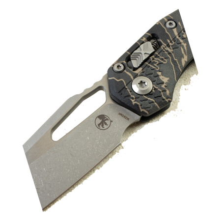 Нож Microtech MSI, Apocalyptic, M390, Polymer Tiger Stripe Camo, 210T-10 — фото 5