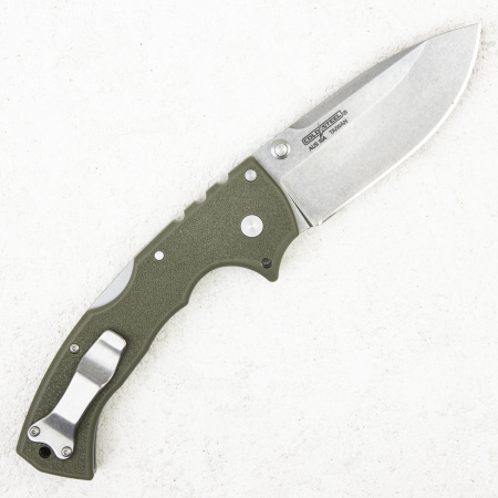 Нож Cold Steel 4-Max Scout, 62RQ-ODSW, AUS 10A, Grive-Ex Olive