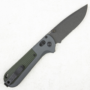 Нож Benchmade Redoubt, CPM D2 Combo, Grivory Gray/Green, 430SBK Нож Benchmade Redoubt, CPM D2 Combo, Grivory Gray/Green, 430SBK