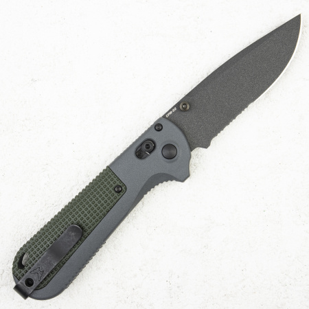 Нож Benchmade Redoubt, CPM D2 Combo, Grivory Gray/Green, 430SBK Нож Benchmade Redoubt, CPM D2 Combo, Grivory Gray/Green, 430SBK