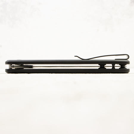 Нож CIVIVI Chevalier II Flipper & Button Lock, Damascus, Black Aluminum Handle, C20022B-DS1 Нож CIVIVI Chevalier II Flipper & Button Lock, Damascus, Black Aluminum Handle, C20022B-DS1