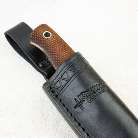 Нож Южный Крест Рыбацкий L, VG-10, Micarta Coyote Handle, 219