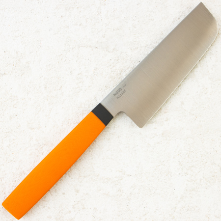 Нож мини Накири OWL NA110 F, N690 Cryo, G10 Orange Handle