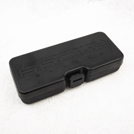 Нож BROUS BLADES EXO, D2 Black Acid Stonewash, Titanium Black, BRB93