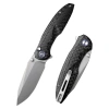Нож Remette Cool Whale, 14C28N, G10 Black Handle, RTCL-GN1