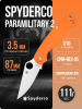 Нож Spyderco Paramilitary 2, CPM-REX 45, G10 Orange/OD Green, Exclusive, C81GPOROD2