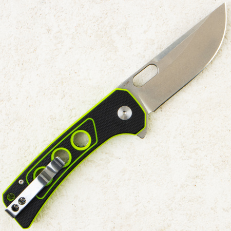 Нож QSP Unicorn, Stonewashed 14C28N, G10 Black/Neon, QS156-С1 Нож QSP Unicorn, Stonewashed 14C28N, G10 Black/Neon, QS156-С1