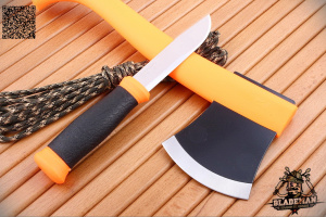 Набор Morakniv Outdoor Kit MG, нож Mora 2000, топор, оранжевый Набор Morakniv Outdoor Kit MG, нож Mora 2000, топор, оранжевый - купить в интернет-магазине Blademan