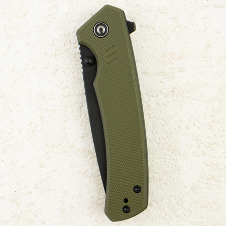 Нож CIVIVI Merit, Black Stonewashed 14C28N, G10 OD Green Handle, C24012-2 Нож CIVIVI Merit, Black Stonewashed 14C28N, G10 OD Green Handle, C24012-2