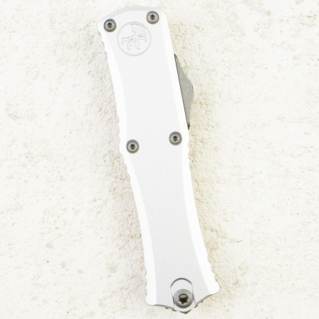 Нож Microtech Hera II Mini, Apocalyptic, M390, Aluminium Clear, 1703M-10 Нож Microtech Hera II Mini, Apocalyptic, M390, Aluminium Clear, 1703M-10