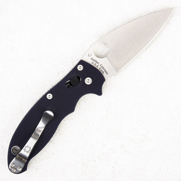 Нож Spyderco Manix 2, CPM S110V, G10 Dark Blue, C101GPDBL2