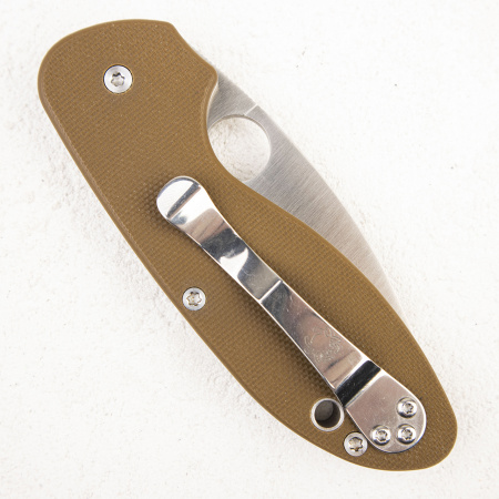 Нож Spyderco Efficient, G-10 Brown Нож Spyderco Efficient, G-10 Brown - купить в интернет-магазине Blademan