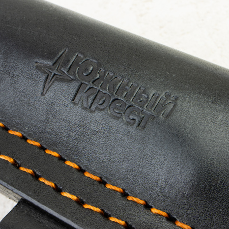 Нож Южный Крест Кефарт, VG10, Конвекс, Микарта Красно-Черная, Насечка