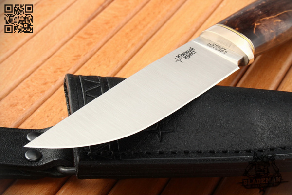 Южный Крест - Гризли, Карельская береза Кофе, M390 - купить в интернет-магазине Blademan