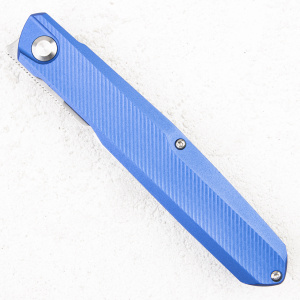 Нож Realsteel G5 Metamorph MKII Intence Blue, Front flipper, 14C28N, Алюминий - складной туристические ножи из стали Нож Realsteel G5 Metamorph MKII Intence Blue, Front flipper, 14C28N, Алюминий - складной туристические ножи из стали