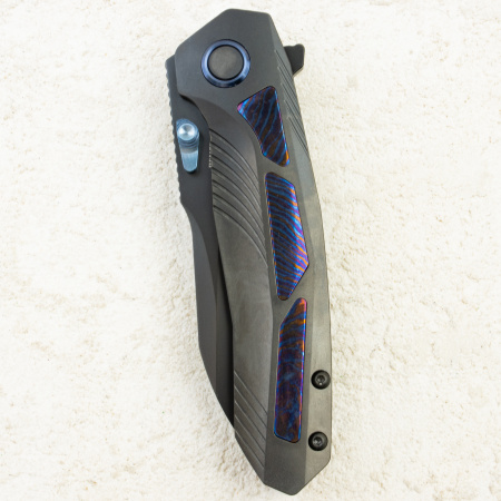Нож Remette Kestrel, DLC, S35VN, Titanium Black/Timascus Handle, RTPO-E Нож Remette Kestrel, DLC, S35VN, Titanium Black/Timascus Handle, RTPO-E