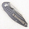 Нож Brous Blades Bionic Flipper, D2 Satin, Aluminium Silver, BRB49