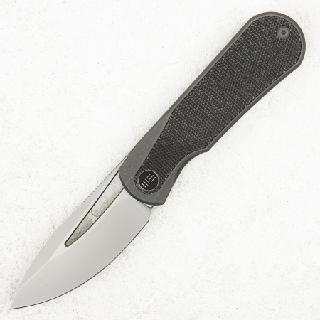 Нож WE Knife Baloo, 20CV, Titanium/Micarta Dark Green