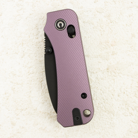 Нож CIVIVI Baby Banter 2, Black Stonewashed Nitro-V, Aluminum Purple Handle, C23074-2 Нож CIVIVI Baby Banter 2, Black Stonewashed Nitro-V, Aluminum Purple Handle, C23074-2