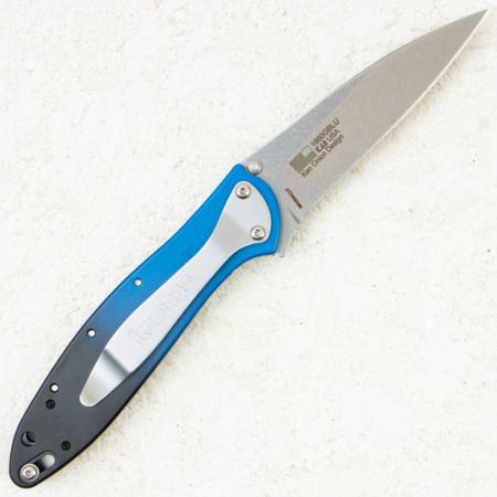Нож Kershaw Leek, CPM MagnaCut, Blue Aluminium Handle, 1660GBLU Нож Kershaw Leek, CPM MagnaCut, Blue Aluminium Handle, 1660GBLU