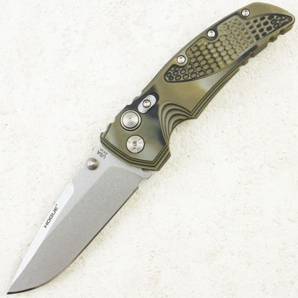 Нож Hogue EX-01, 154CM, G-Mascus Green, 34178