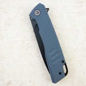 Нож Petrified Fish Loco, D2, Black Stonewash,G10 Blue Handle, PFB02BDW Нож Petrified Fish Loco, D2, Black Stonewash,G10 Blue Handle, PFB02BDW