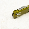 Нож Microtech UTX-85 Tanto, Stonewash, M390, Aluminum OD Green, 233-10 OD Нож Microtech UTX-85 Tanto, Stonewash, M390, Aluminum OD Green, 233-10 OD