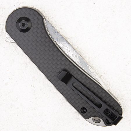 Нож CIVIVI Elementum, Damascus, G10/Carbon Black, C907DS