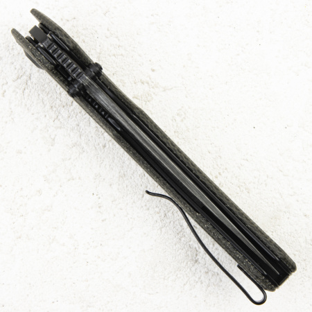 Нож CIVIVI Brazen, Damascus, Micarta Dark Green - купить в интернет-магазине Blademan