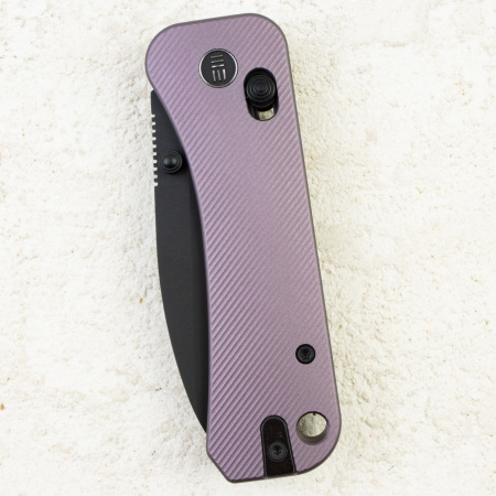 Нож WE Knife Banter 2, Black Stonewashed, CPM S35VN, Aluminum Purple Handle, WE23075-2 Нож WE Knife Banter 2, Black Stonewashed, CPM S35VN, Aluminum Purple Handle, WE23075-2
