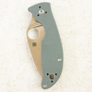 Нож Spyderco Alcyone, CTS BD1N, G10 Gray, C222GPGY Нож Spyderco Alcyone, CTS BD1N, G10 Gray, C222GPGY