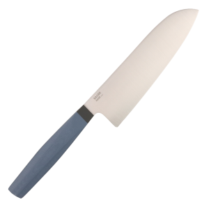 Нож Сантоку OWL SA160 F, N690 Cryo, G10 Navy Blue, (Эксклюзивный цвет)