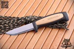 Нож Morakniv Rope, Serrated, Stainless Steel - купить в интернет-магазине Blademan