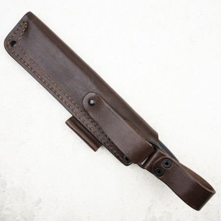 Нож Южный Крест Шершень L, N690, Конвекс, Микарта Синяя, Насечка - купить в интернет-магазине Blademan