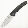 Нож WE Knife Exciton, CPM 20CV, Titanium/Twill Carbon Fiber Black. LIMITED EDITION