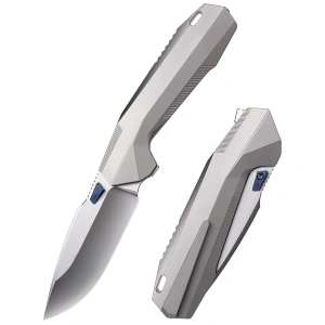 Нож Remette WK1, M390, Titanium Gray Handle, WK1-D