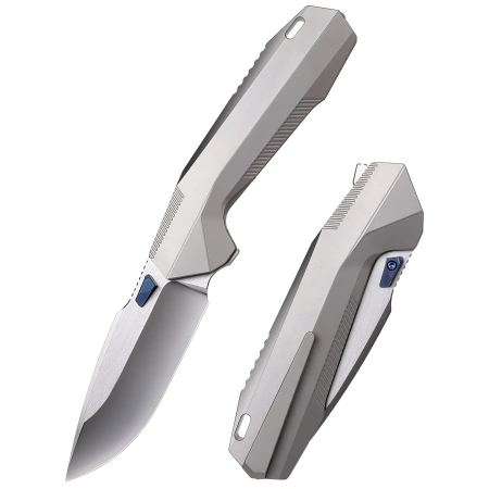 Нож Remette WK1, M390, Titanium Gray Handle, WK1-D