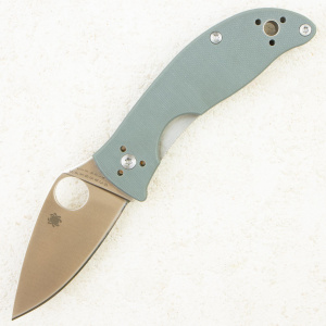 Нож Spyderco Alcyone, CTS BD1N, G10 Gray, C222GPGY Нож Spyderco Alcyone, CTS BD1N, G10 Gray, C222GPGY
