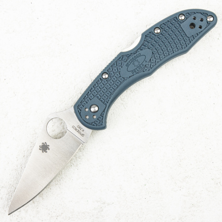 Нож Spyderco Delica 4, K390, FRN Blue, C11FPK390