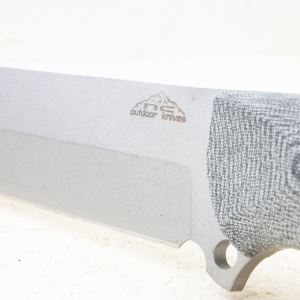 Нож N.C. Custom Ranger, AUS-10, Micarta Grey, NCC065-A10SW/MC