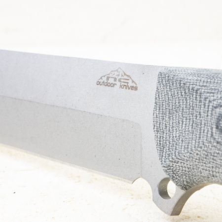 Нож N.C. Custom Ranger, AUS-10, Micarta Grey, NCC065-A10SW/MC