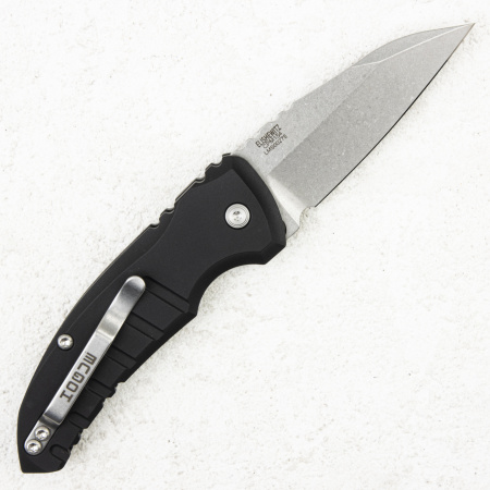 Нож Hogue A01 MicroSwitch Auto, CPM 154, Aluminium Black, 24100 Нож Hogue A01 MicroSwitch Auto, CPM 154, Aluminium Black, 24100