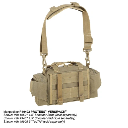 Тактическая сумка MAXPEDITION Proteus Versipack 4,5L, Khaki, 0402K