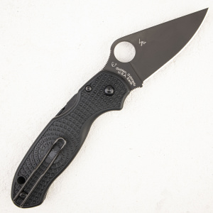 Нож Spyderco Para 3 Lightweight, CTS BD1N Black, FRN Black, C223PBBK Нож Spyderco Para 3 Lightweight, CTS BD1N Black, FRN Black, C223PBBK