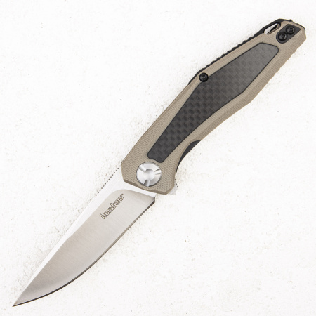 Нож Kershaw Atmos, G10/Carbon Tan