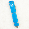 Нож Microtech Ultratech, Apocalyptic, M390, Aluminium Blue, 123-10 APBL Нож Microtech Ultratech, Apocalyptic, M390, Aluminium Blue, 123-10 APBL