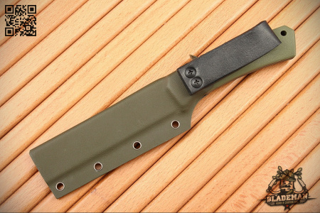 Нож OWL Barn F, M390, G10 Olive, Kydex Classic Olive - купить в интернет-магазине Blademan
