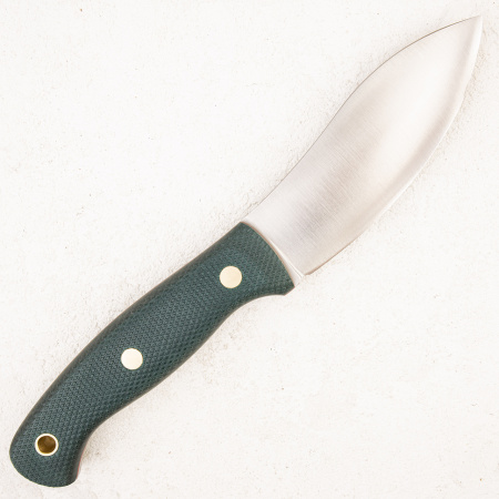 Нож Южный Крест Нессмук Норд Хантер, CPR, Конвекс, Микарта изумруд, Насечка - купить в интернет-магазине Blademan