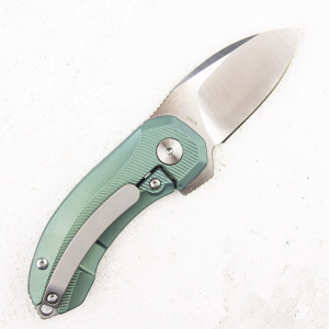 Нож QSP Hamster, S35VN, Titanium Green - складной туристические ножи из стали Нож QSP Hamster, S35VN, Titanium Green - складной туристические ножи из стали